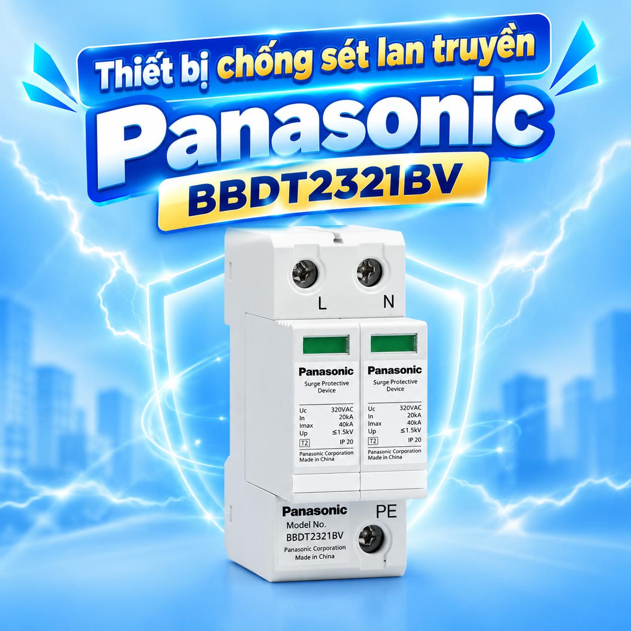 Thiết bị chống sét lan truyền Panasonic BBDT2321BV