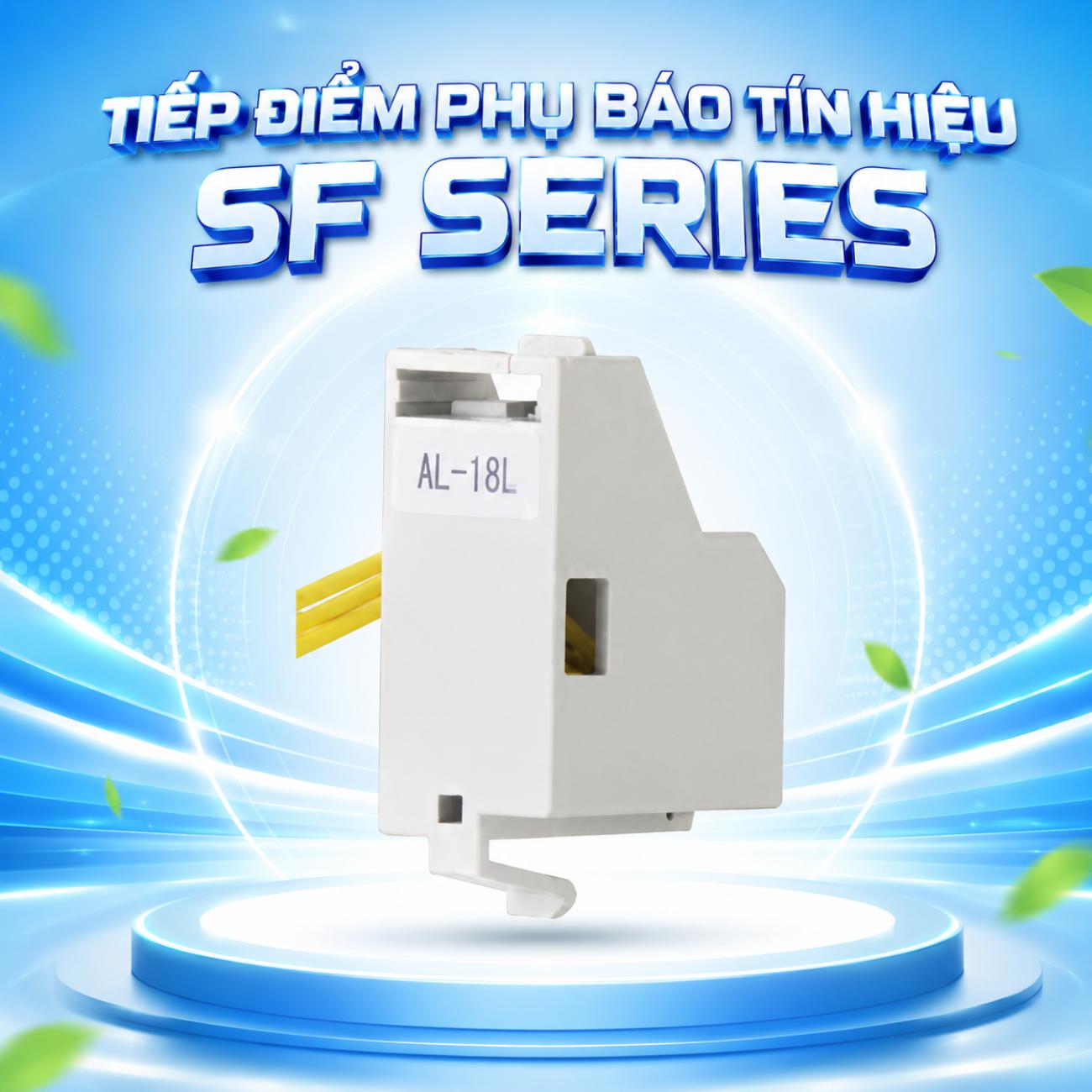 Tiếp điểm phụ báo tín hiệu Panasonic BBS800Q08LV bên trái cho dòng MCCB SF Series