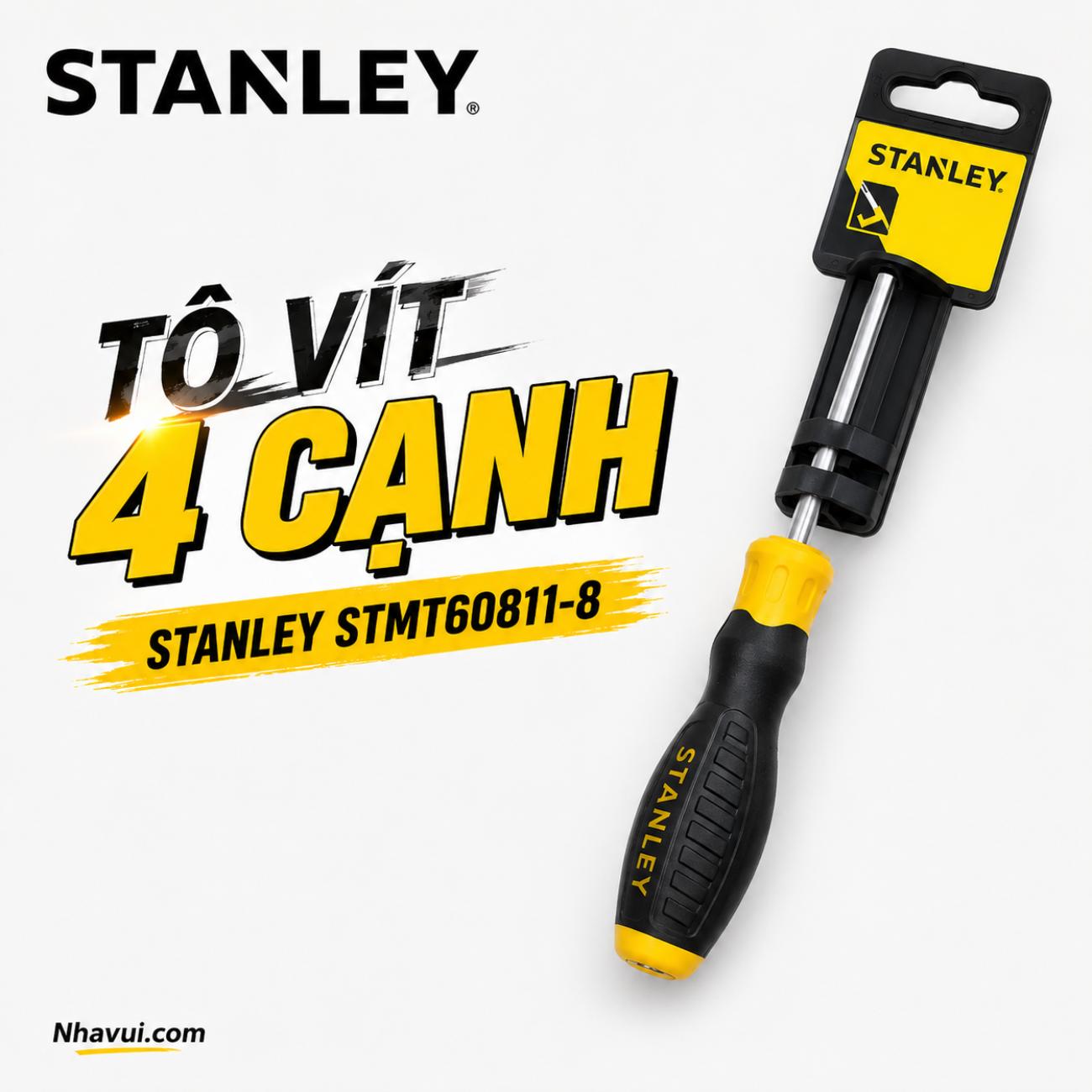 Tô vít 4 cạnh PH2x150mm Stanley STMT60811-8