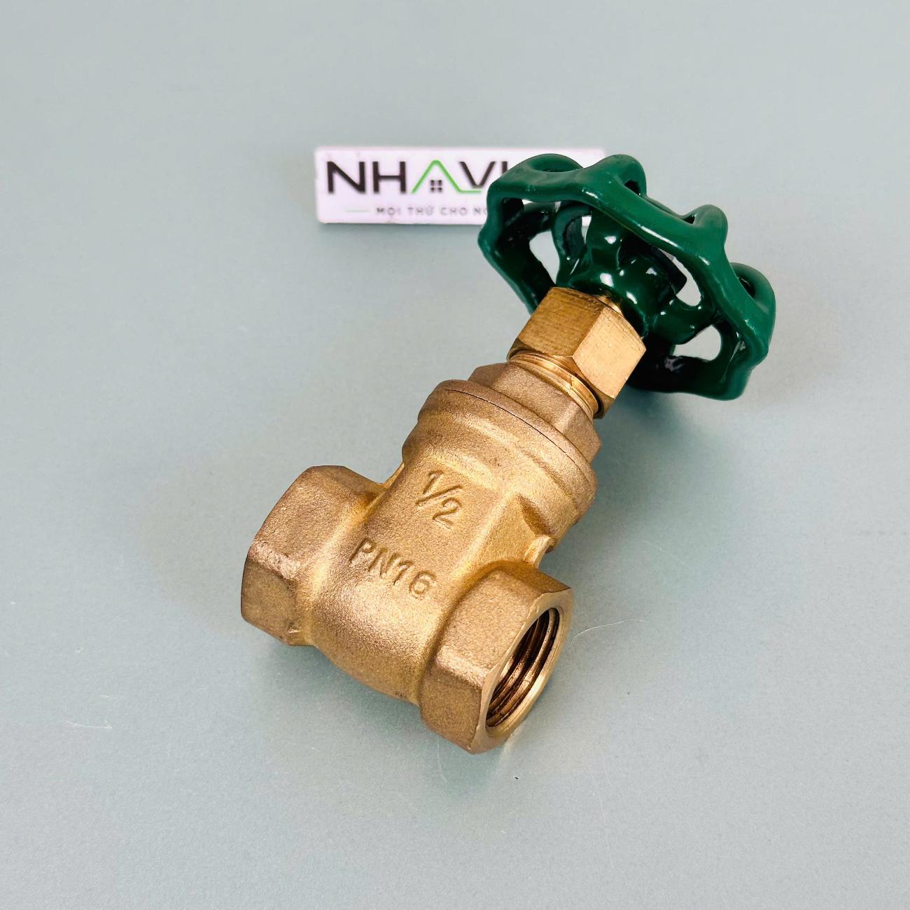 Van cửa đồng MIHA PN16 1/2 inch DN15