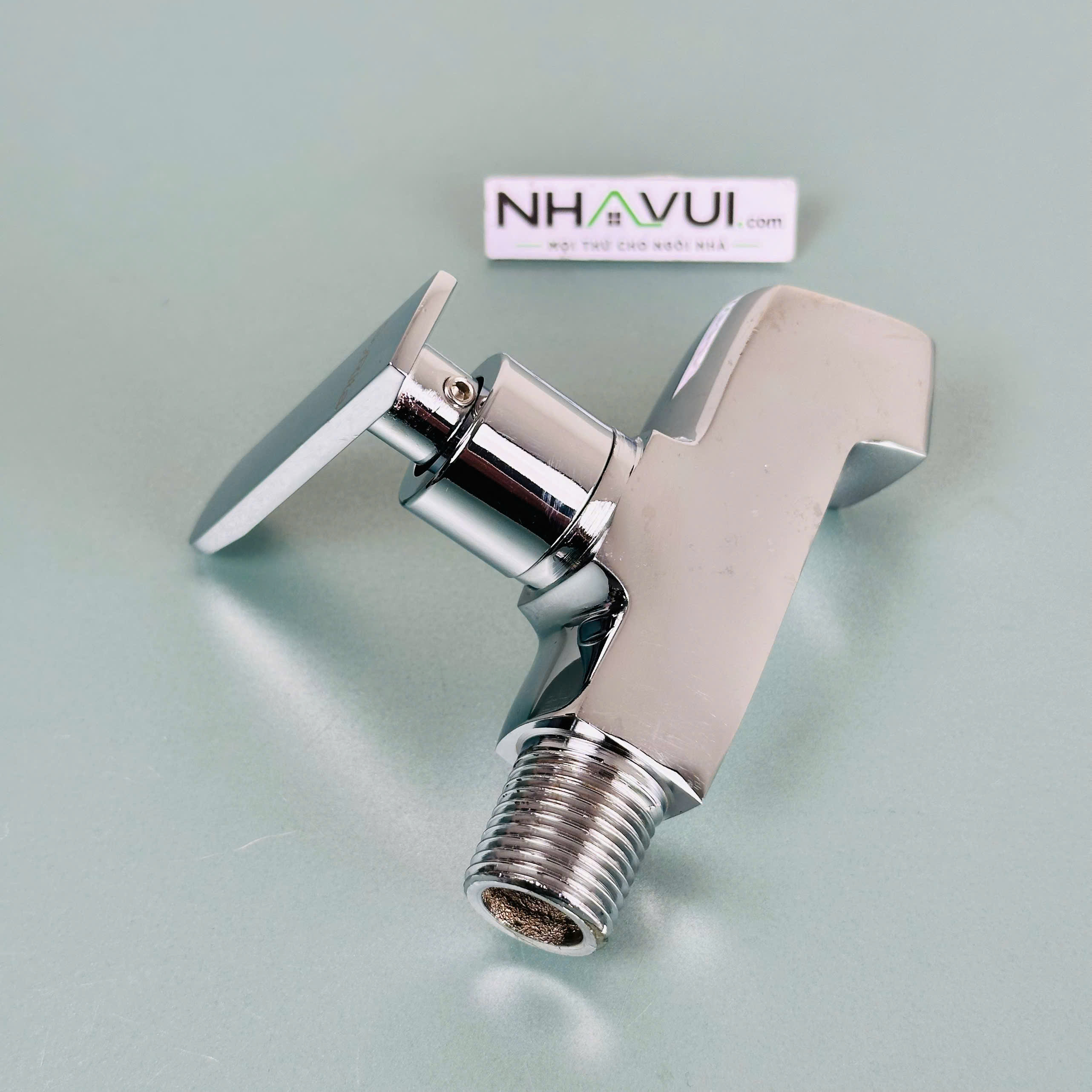 Vòi hồ xi bóng Luco ren 21mm