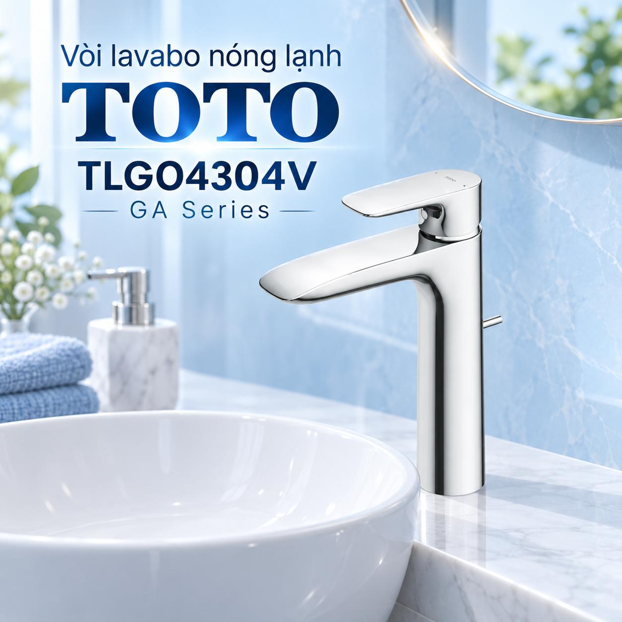 Vòi lavabo nóng lạnh TOTO TLG04304V GA Series
