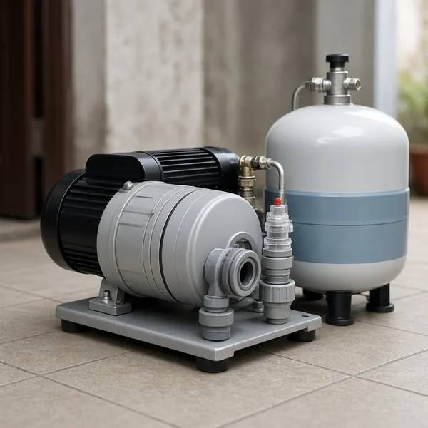 Bơm tăng áp tự động – Tăng áp lực nước gia đình