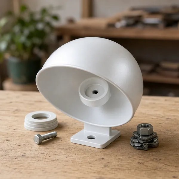 Chóa đèn chiếu sáng, gom sáng và bảo vệ bóng đèn