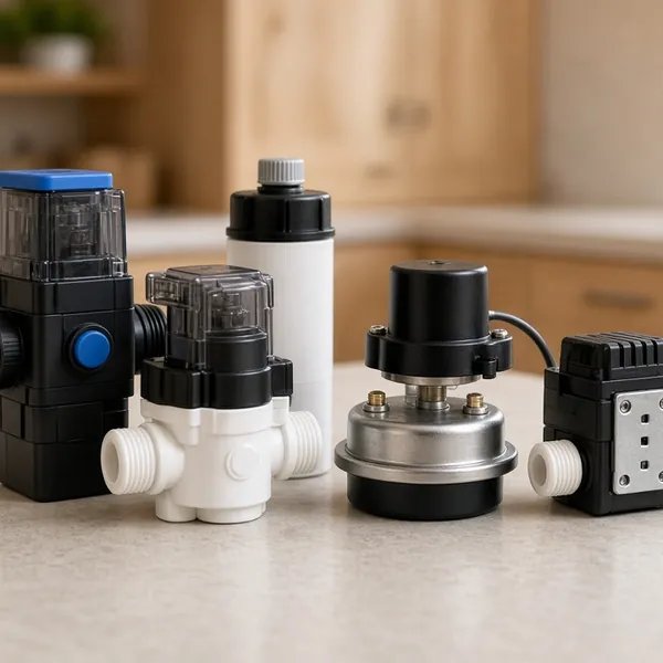 Công tắc và van máy lọc nước – Linh kiện điều khiển dòng nước