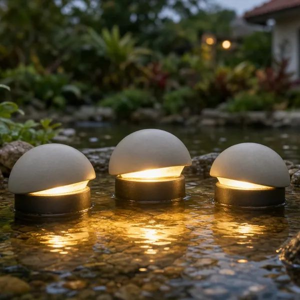 Đèn âm nước LED chiếu sáng hồ cá, hồ bơi và tiểu cảnh nước