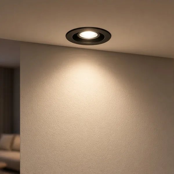 Đèn LED âm trần chiếu điểm, ánh sáng tập trung