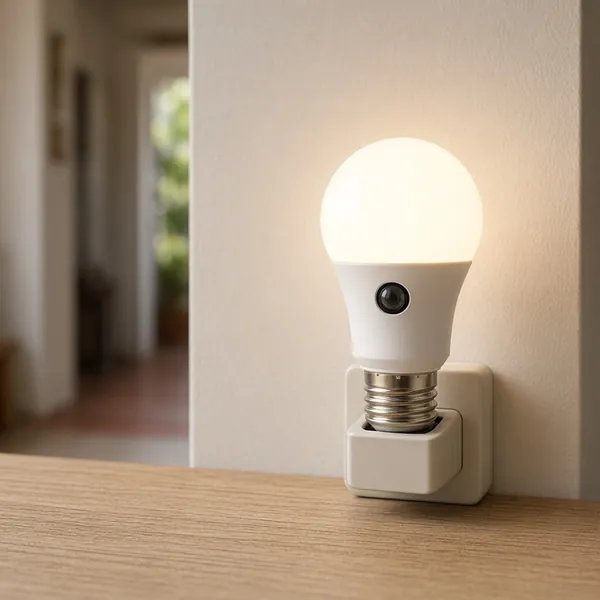 Đèn LED Bulb cảm biến tự động bật tắt, tiện lợi khi sử dụng