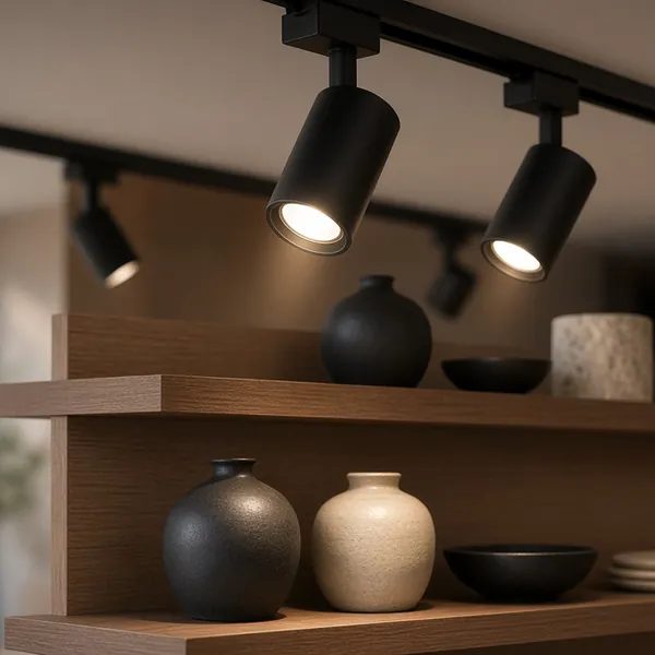 Đèn LED ray chiếu sáng linh hoạt cho showroom, cửa hàng, nội thất hiện đại
