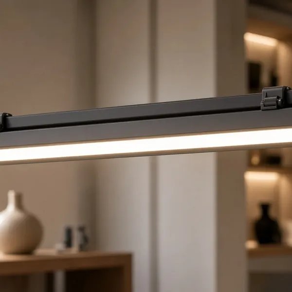 Đèn ray tuyến tính LED tạo dải sáng hiện đại cho không gian