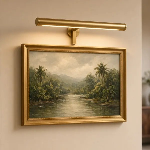 Đèn rọi tranh trang trí, làm nổi bật tác phẩm