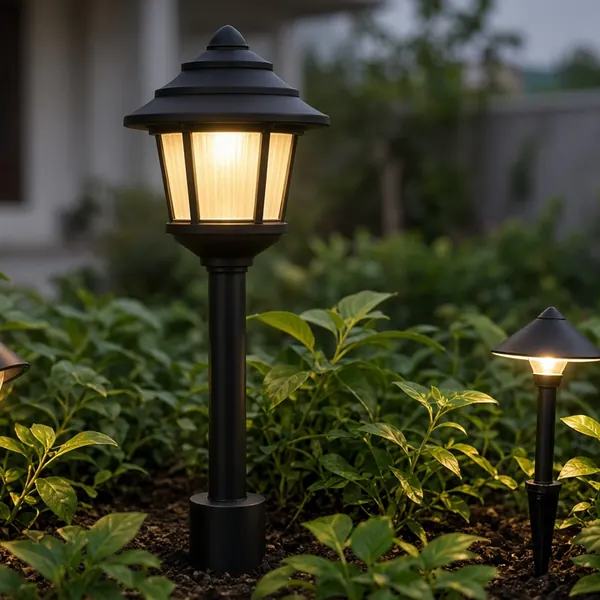 Đèn sân vườn LED chiếu sáng ngoài trời, tạo điểm nhấn cảnh quan