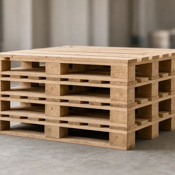 Pallet gỗ cho kho bãi và logistics