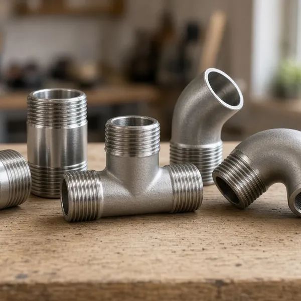 Phụ Kiện Ren Inox Cho Hệ Thống Nước & Công Trình