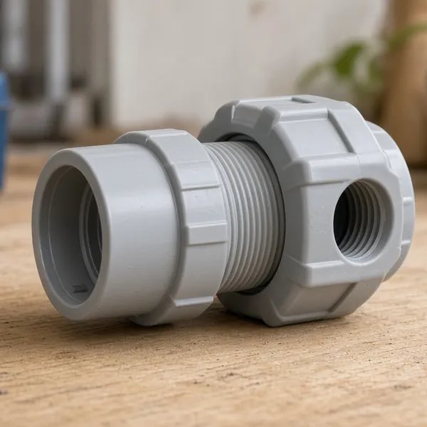 Rắc Co PVC Cứng Cho Kết Nối & Tháo Lắp Đường Ống