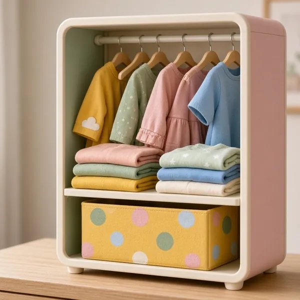 Tủ Trẻ Em – Gọn Gàng, Tiện Lợi, Dễ Sắp Xếp
