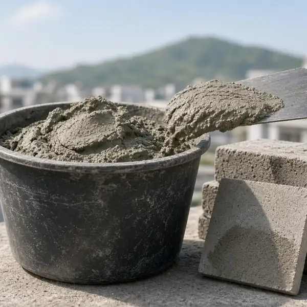 Vữa chống thấm gốc xi măng cho bê tông và tường xây