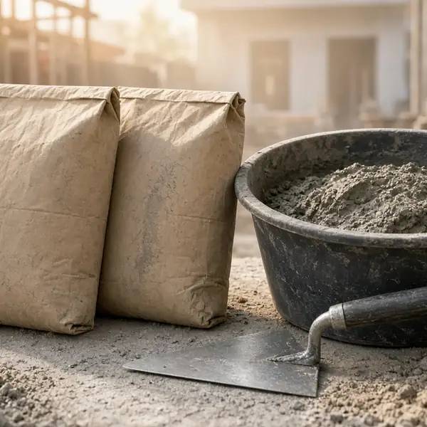 Xi măng, bê tông và vữa cho xây dựng công trình