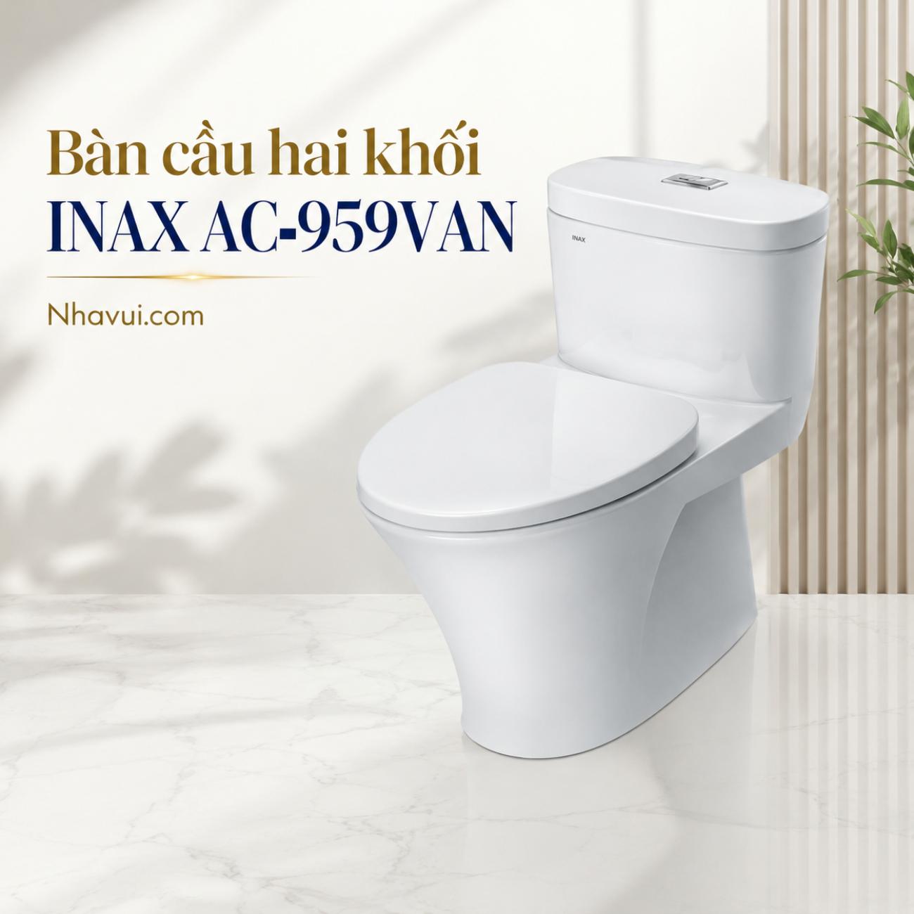 Bàn cầu hai khối INAX AC-959VAN