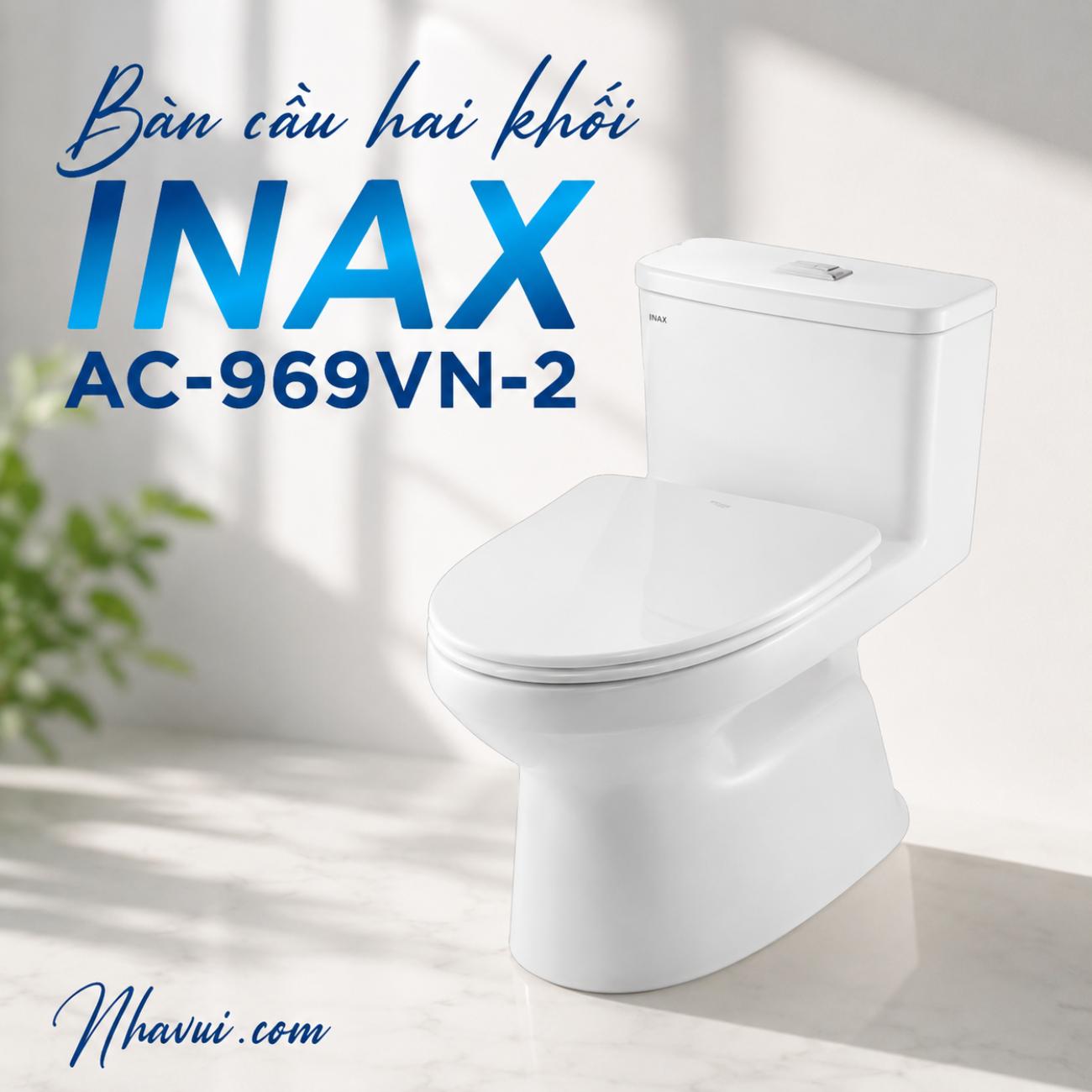 Bàn cầu hai khối INAX AC-969VN-2