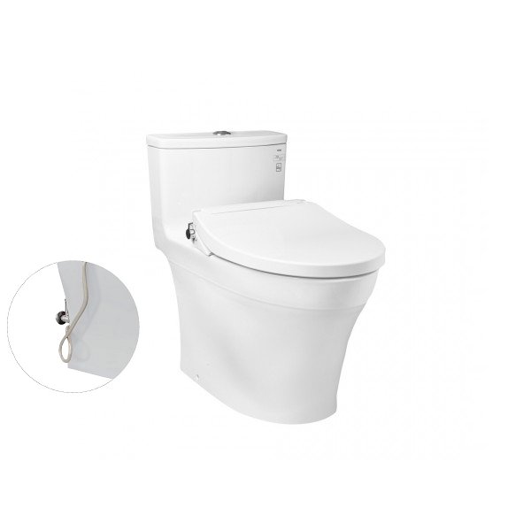 Bàn cầu kết hợp nắp rửa cơ TOTO MS885DE2 ECOWASHER TCW07S