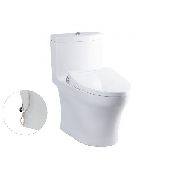 Bàn cầu kết hợp nắp rửa cơ TOTO MS889DRE2 ECOWASHER TCW07S