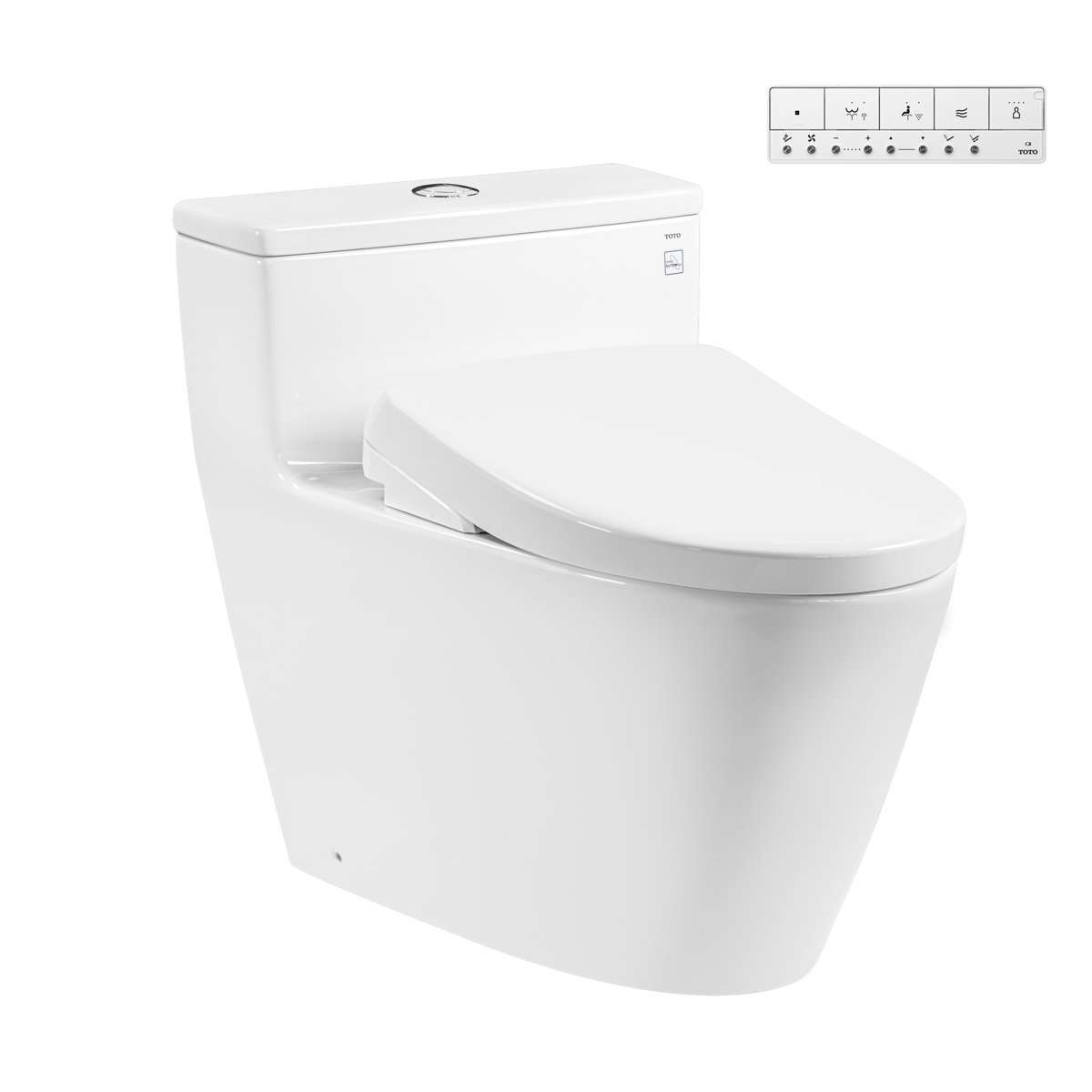 Bàn cầu kết hợp nắp rửa điện tử TOTO MS625CDW23 WASHLET S7
