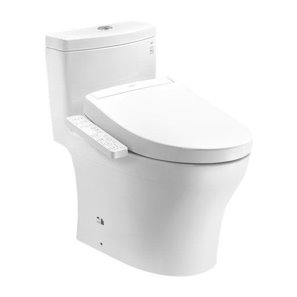 Bàn cầu kết hợp nắp rửa điện tử TOTO MS889CDRW24 WASHLET S2