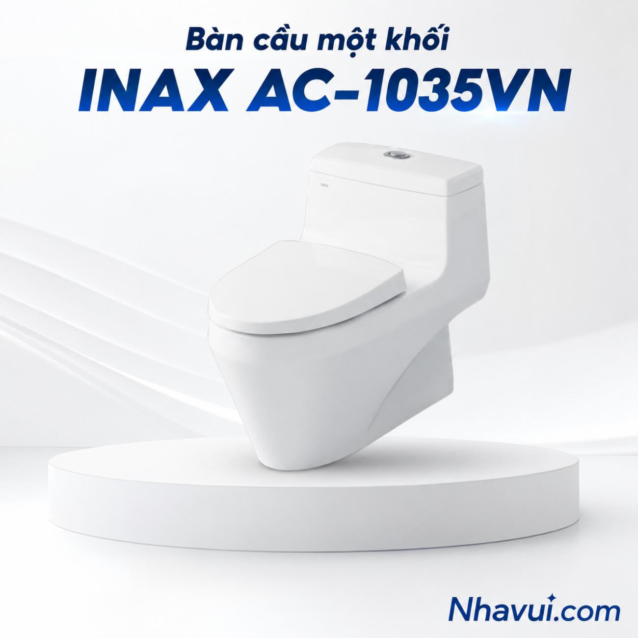 Bàn cầu một khối INAX AC-1035VN