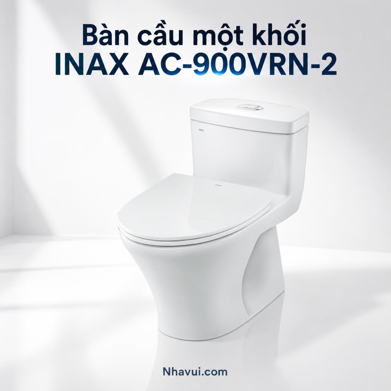 Bàn cầu một khối INAX AC-900VRN-2