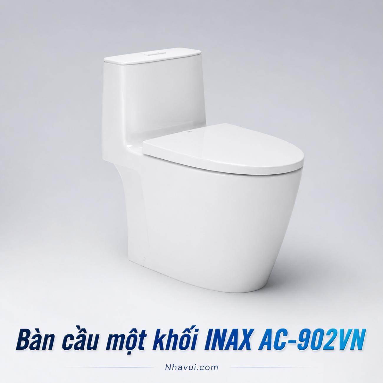 Bàn cầu một khối INAX AC-902VN AQUA CERAMIC