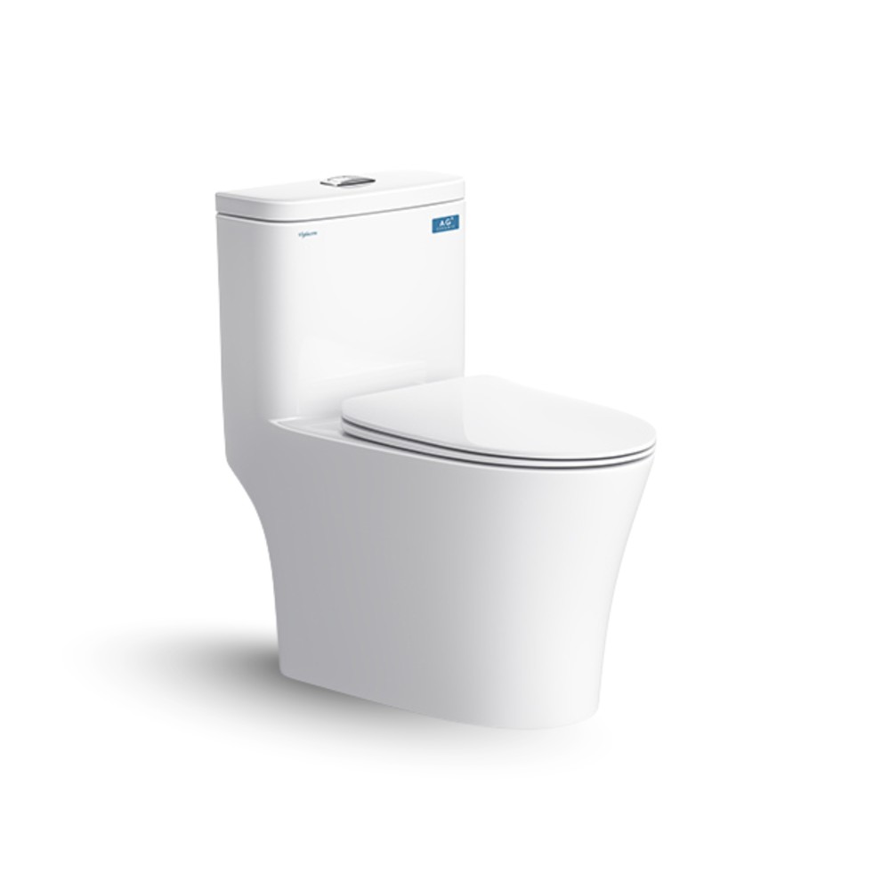 Bàn cầu một khối Viglacera V63