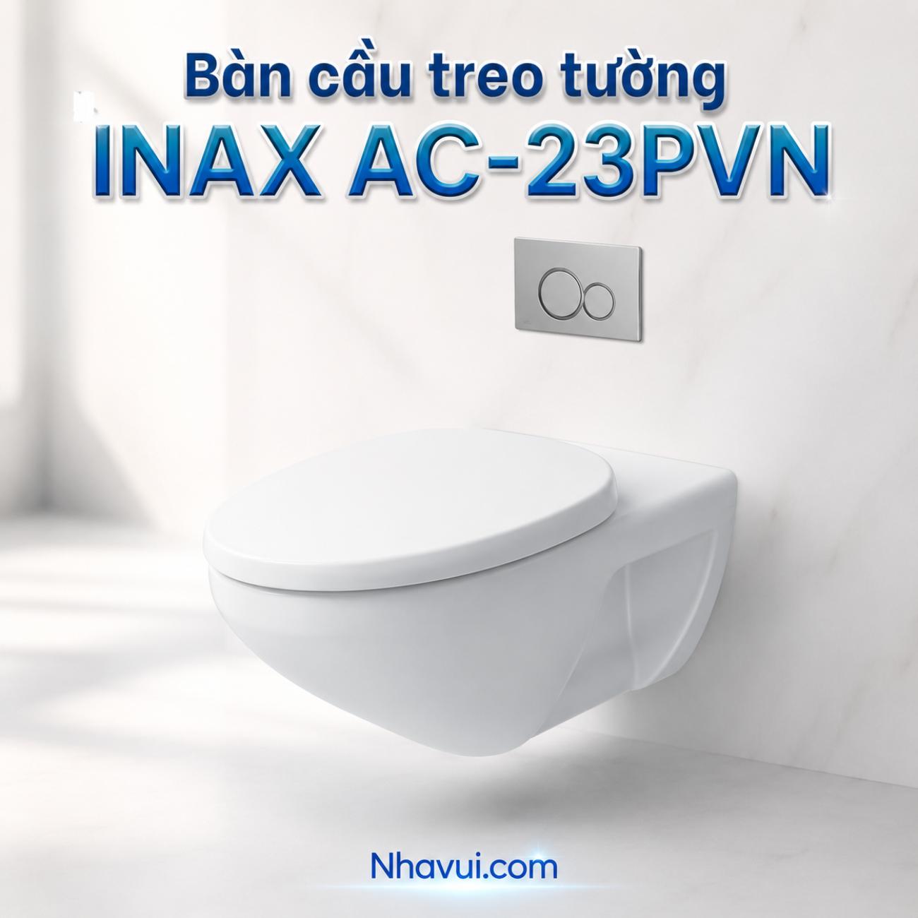 Bàn cầu treo tường INAX AC-23PVN