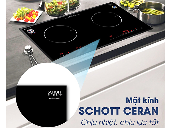 Bếp từ đôi Kalite KL-3900