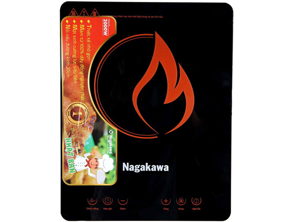 Bếp từ đơn cảm ứng Nagakawa NAG0704 kèm nồi lẩu
