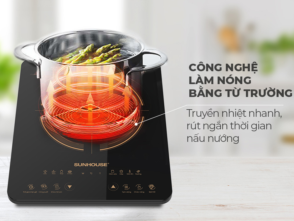Bếp từ đơn Sunhouse SHD6803