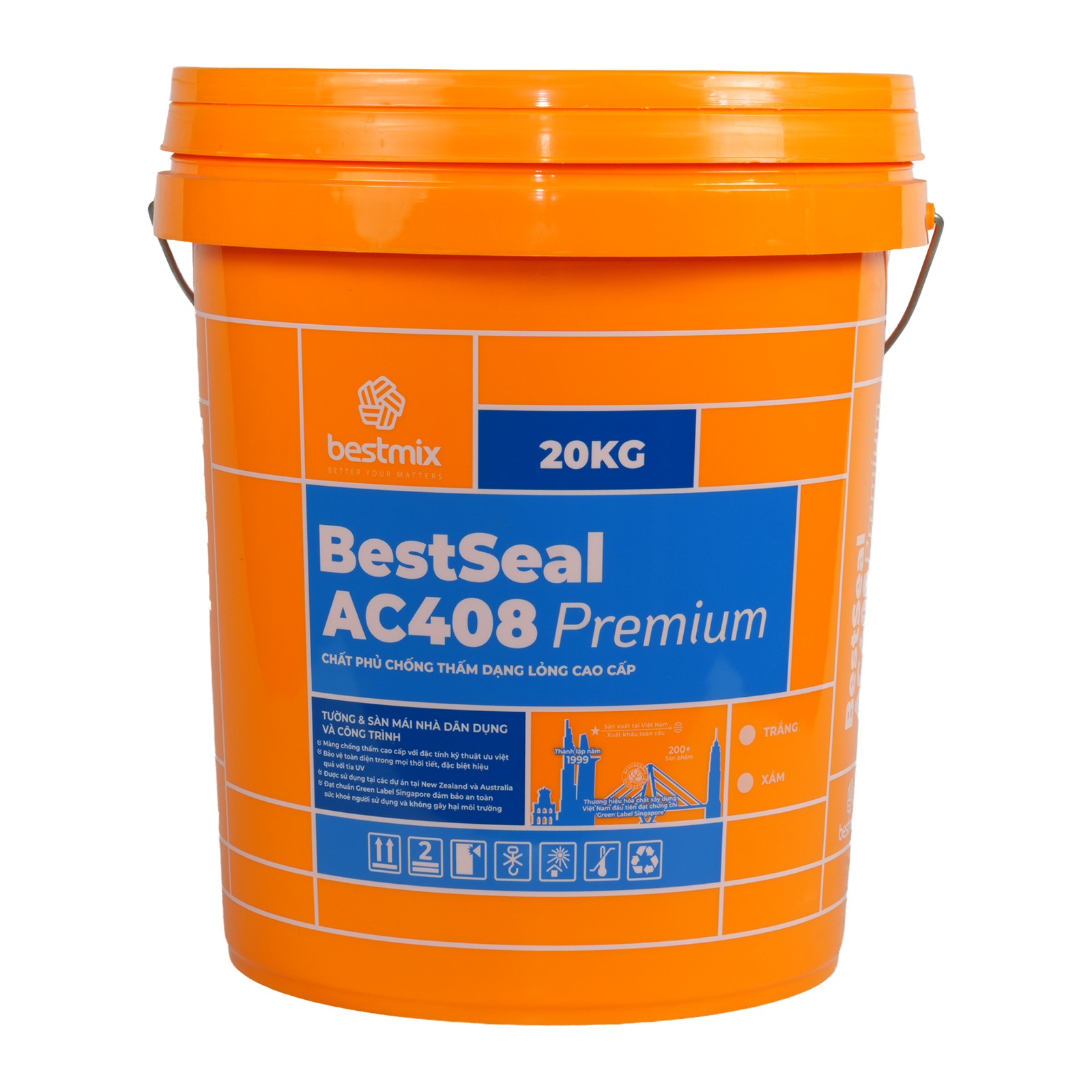 BestSeal AC408 Premium chính hãng – 5 kg/thùng; 20 kg/thùng