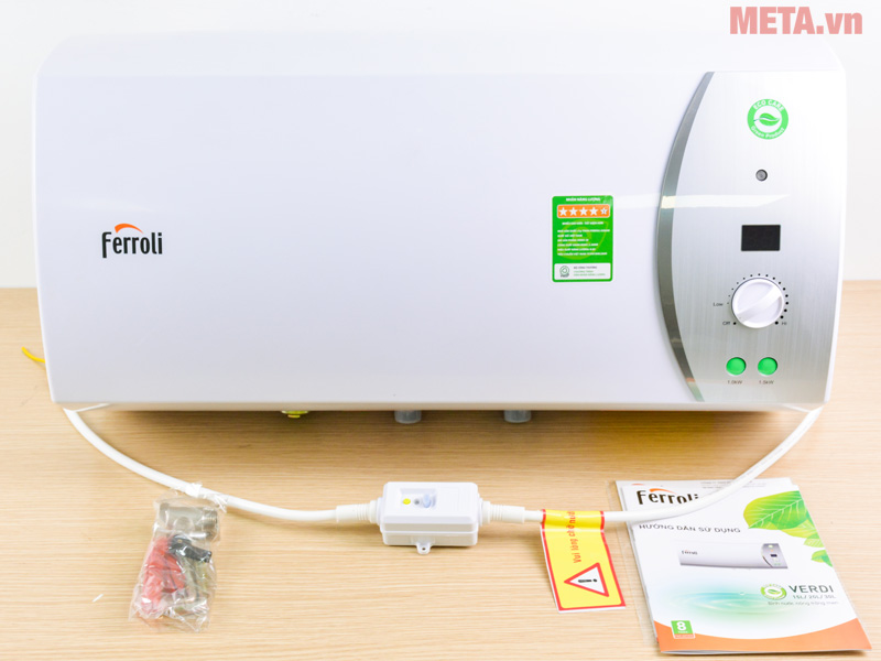Bình nóng lạnh gián tiếp Ferroli VERDI 30 AG+ 30 lít