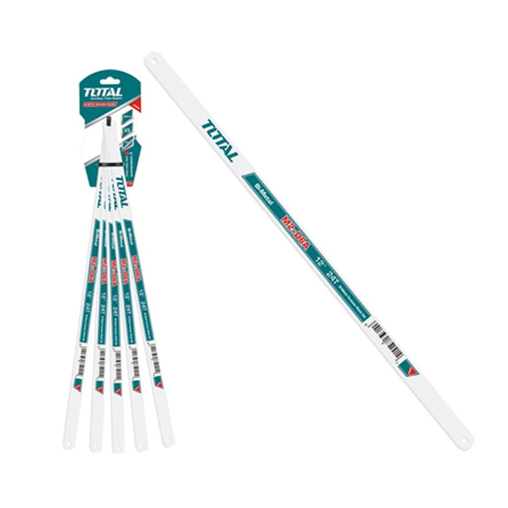 Bộ 5 lưỡi cưa sắt lưỡng kim 300 mm 24 răng Total THTKT58245