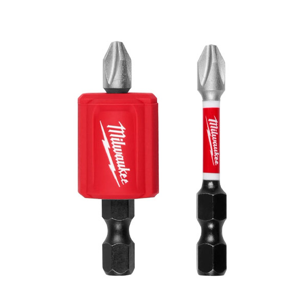 Bộ đầu nối từ tính và mũi vít PH2 Milwaukee SHOCKWAVE 48-32-4550