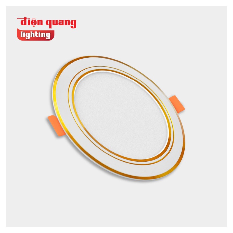 Bộ đèn LED Panel tròn âm trần đổi màu Điện Quang ĐQ LEDPN04 CS