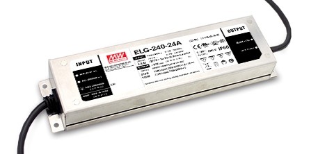 Bộ nguồn LED Meanwell ELG-240-24DA ngoài trời