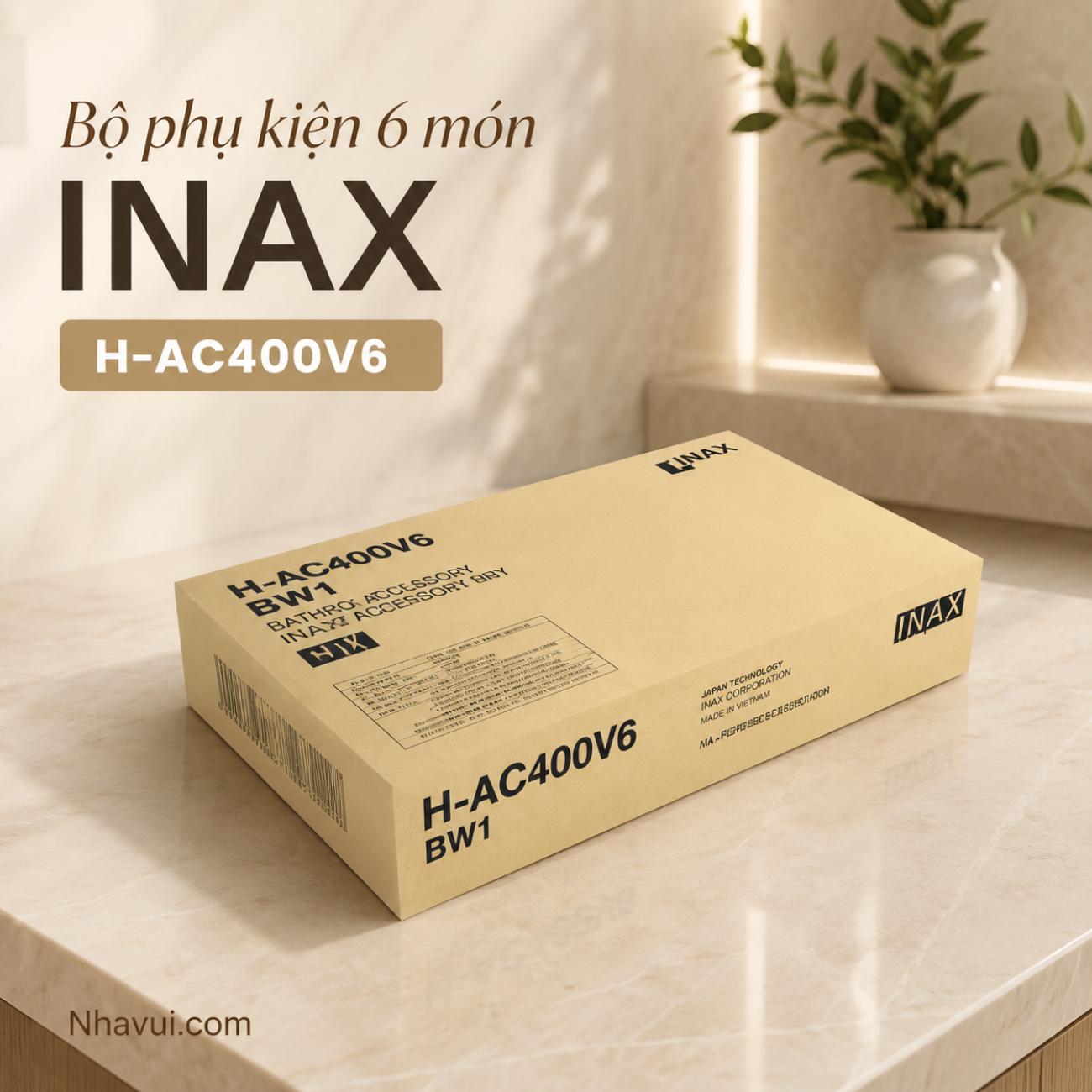Bộ phụ kiện phòng tắm INAX H-AC400V6