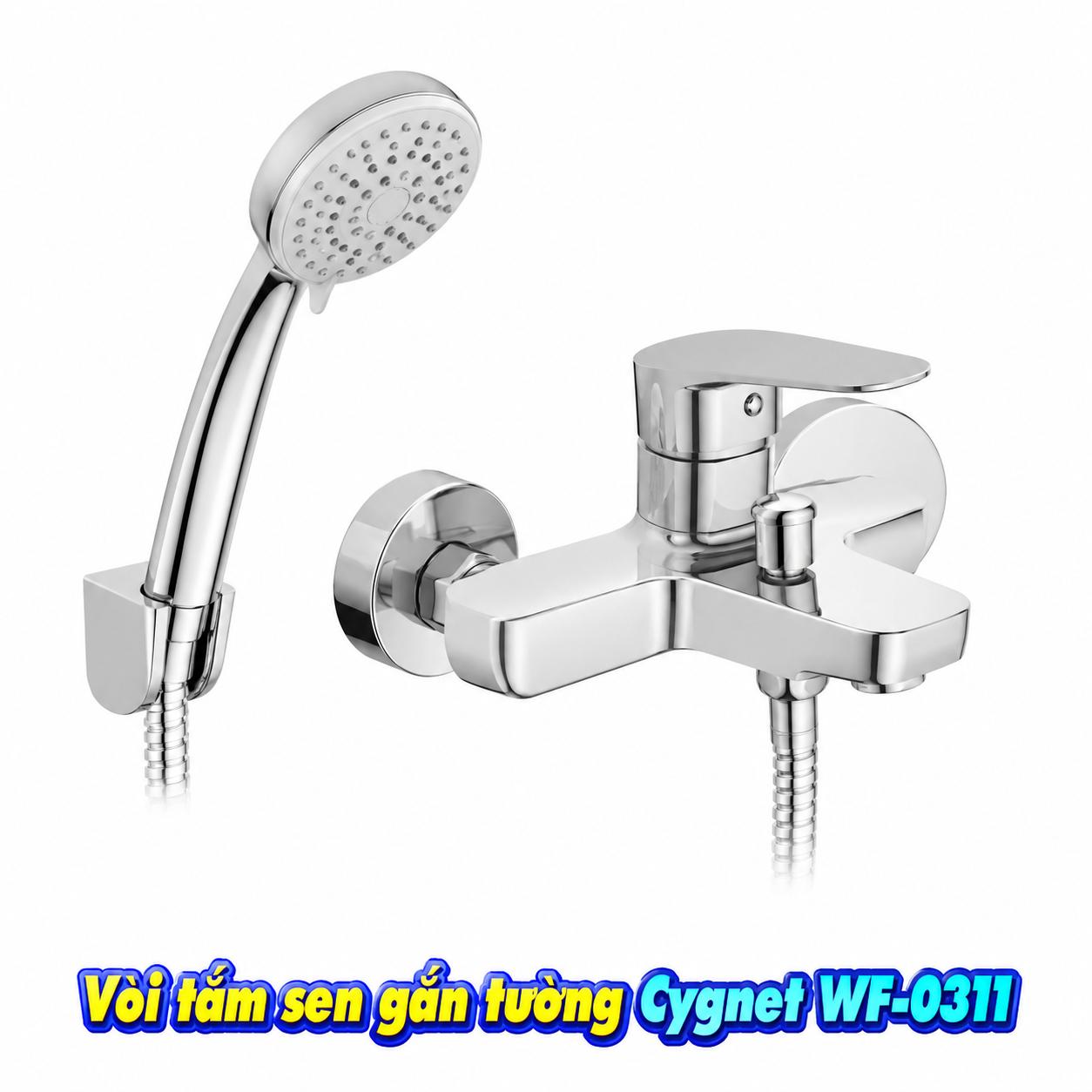 Bộ sen tắm gắn tường American Standard Cygnet WF-0311