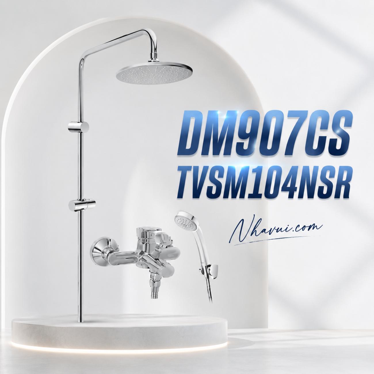Bộ sen tắm nóng lạnh TOTO DM907CS TVSM104NSR New Standard