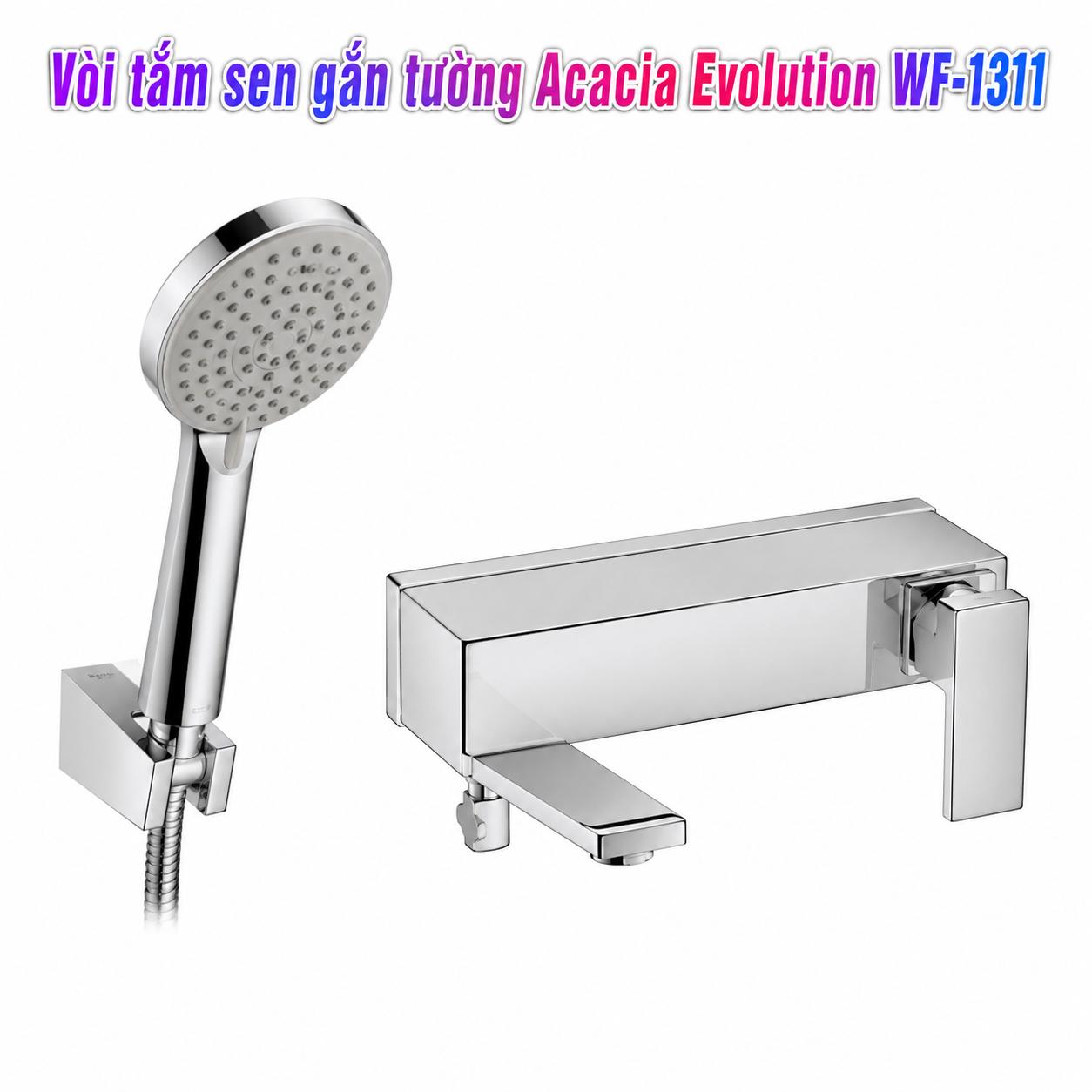 Bộ vòi tắm sen gắn tường American Standard Acacia Evolution WF-1311