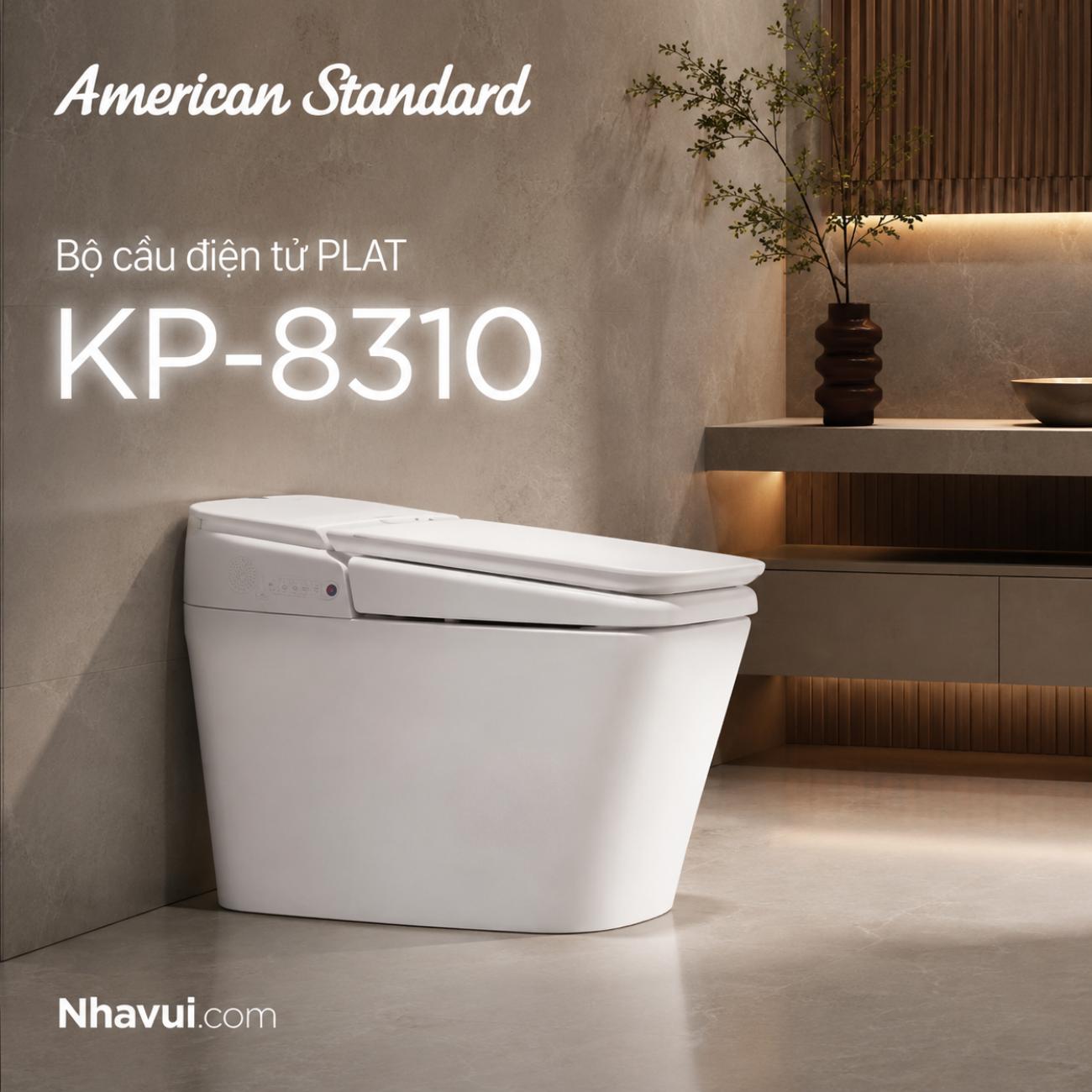 Bồn cầu điện tử American Standard KP-8310 PLAT