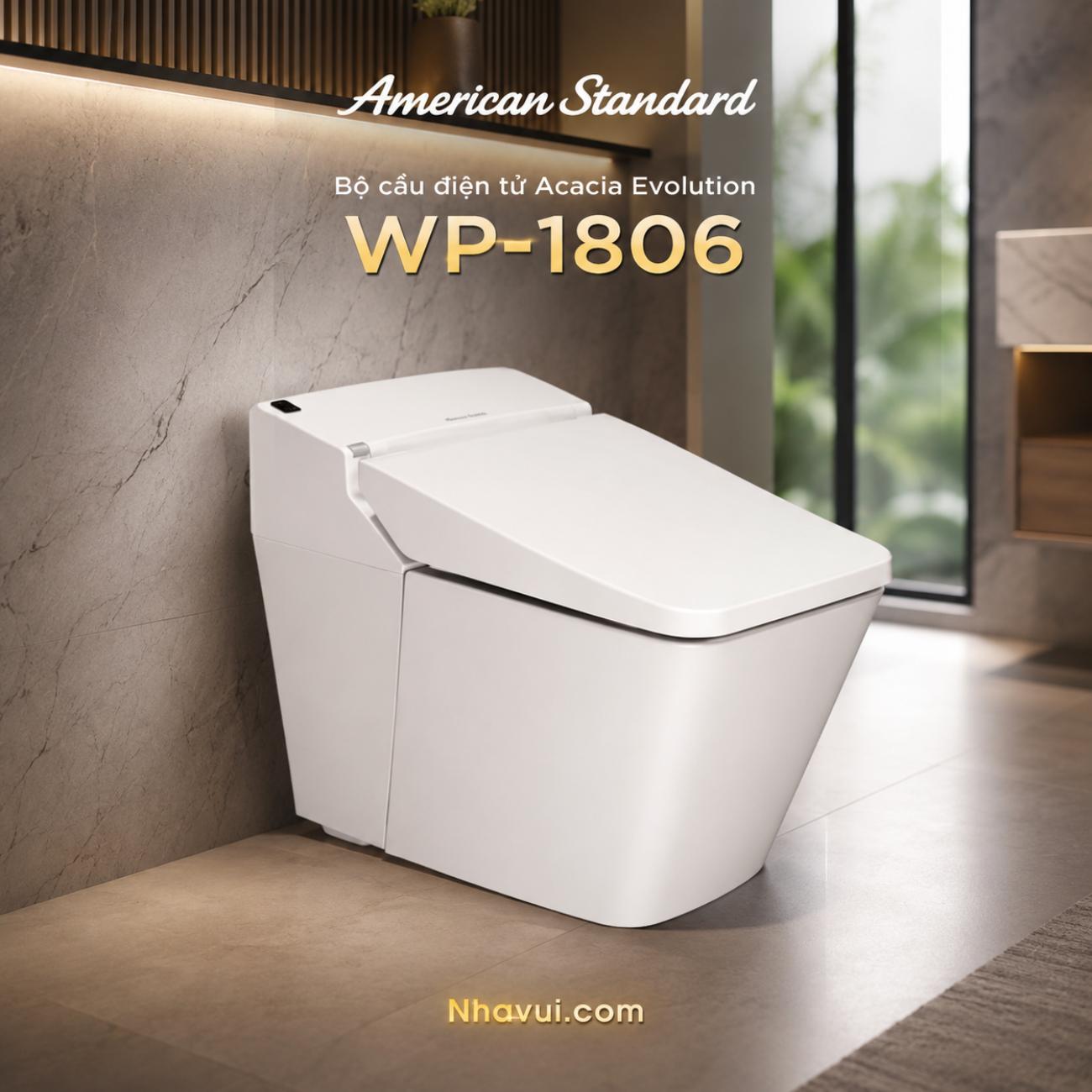 Bồn cầu điện tử American Standard WP-1806 Acacia Evolution