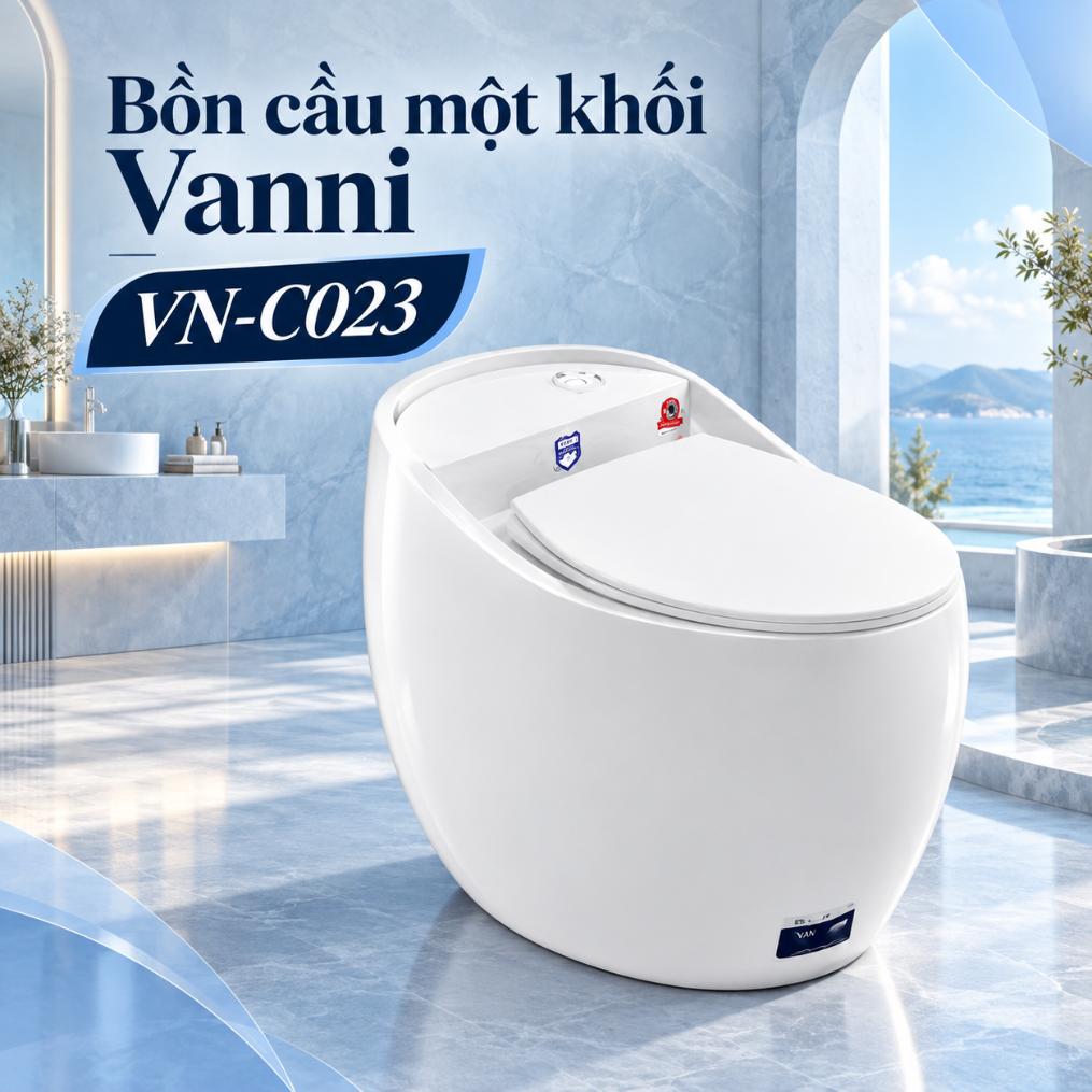 Bồn cầu một khối Vanni VN-C023