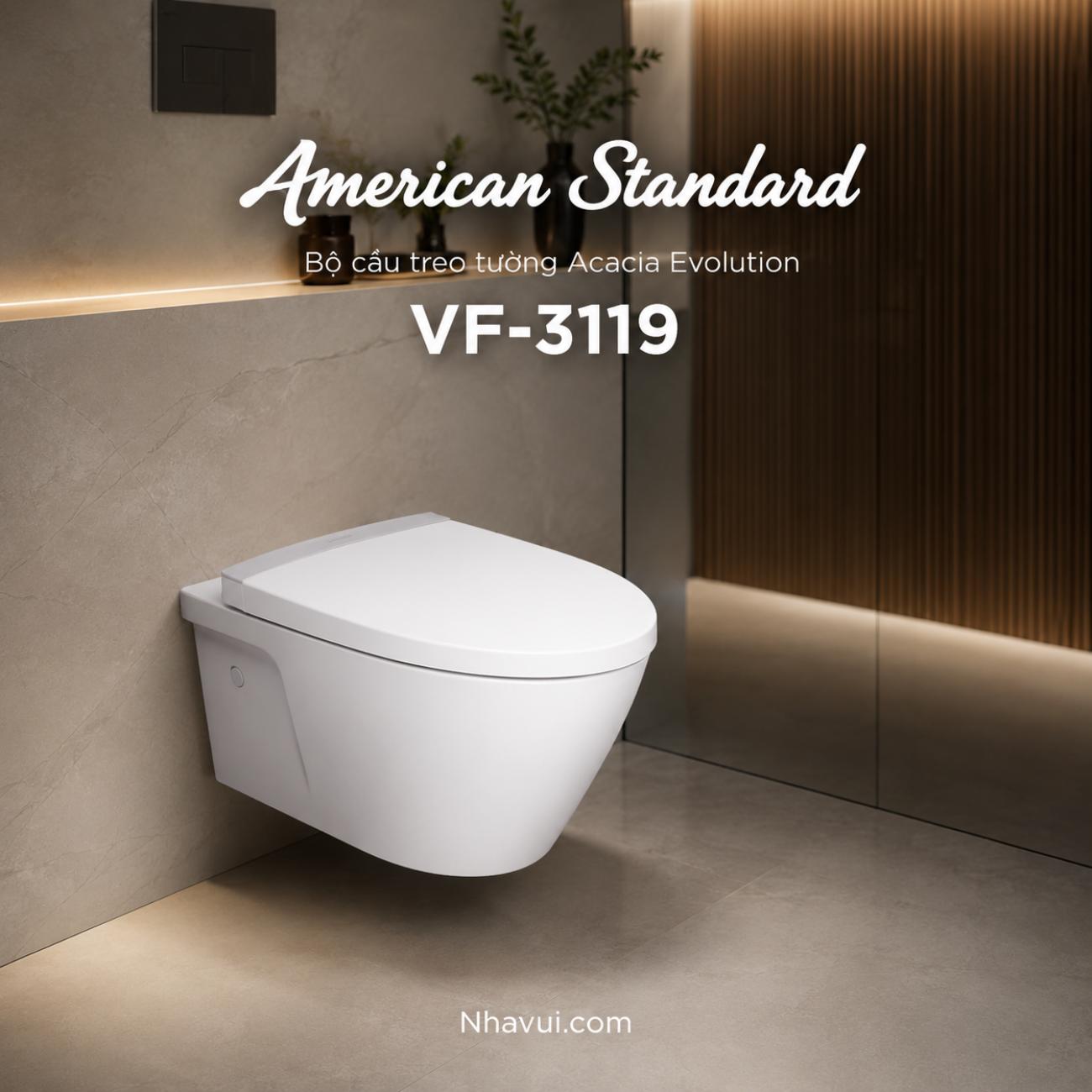 Bồn cầu treo tường American Standard VF-3119 Acacia Evolution